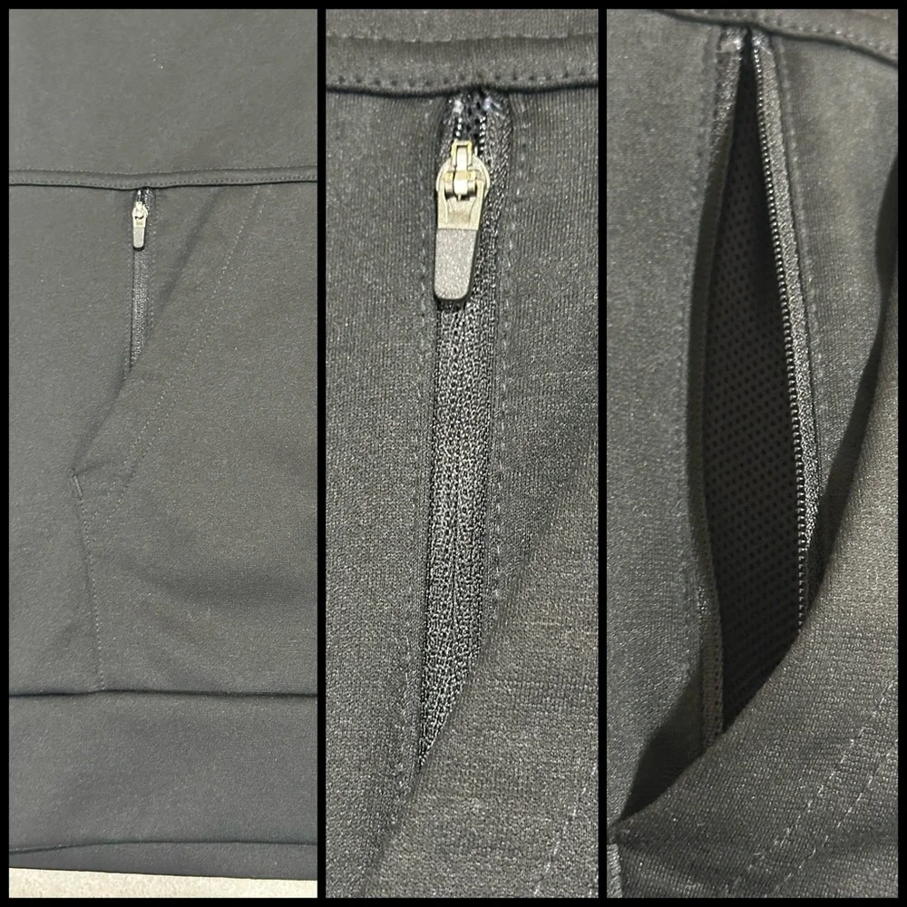 NikeThermaFit🔥🪶 XL Black Hooded Zip Up Jacket, 3 Pockets, Like New, Clean. Warm - Picture 9 of 17